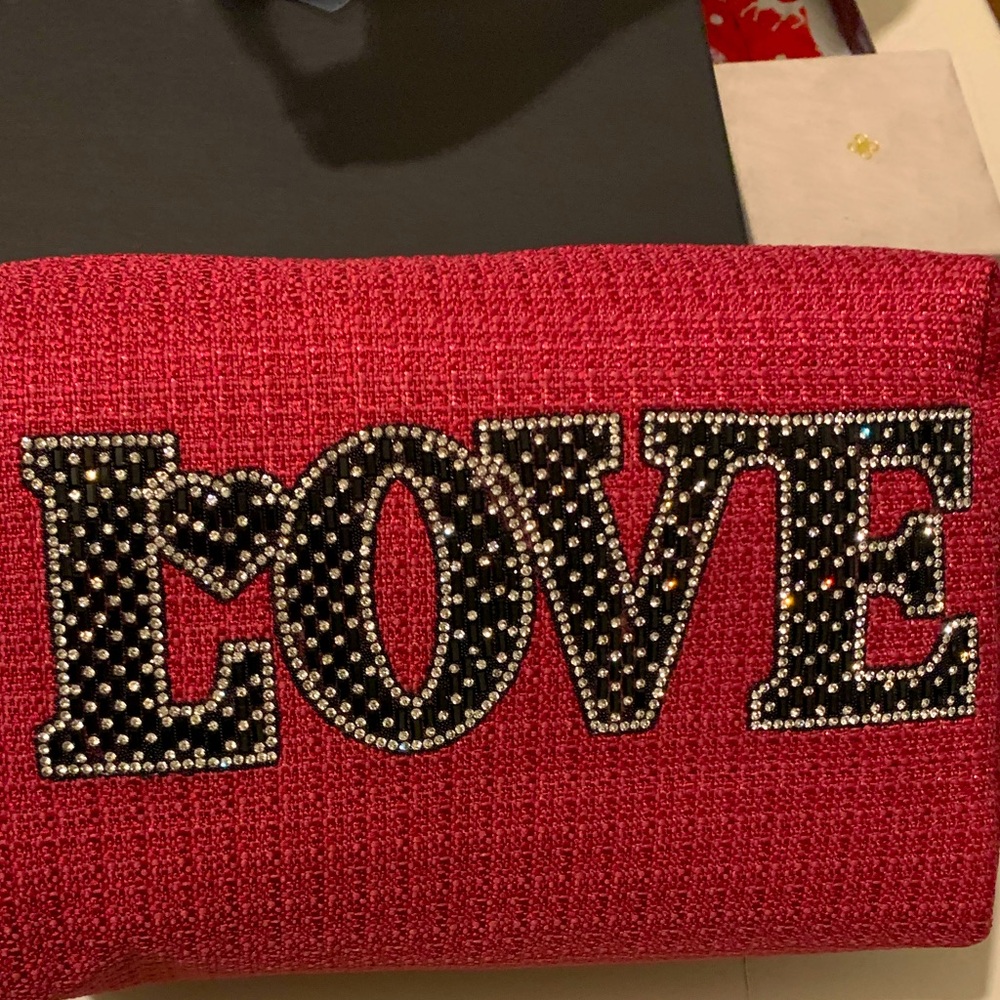 Blush Crush “LOVE” Cosmetic Bag